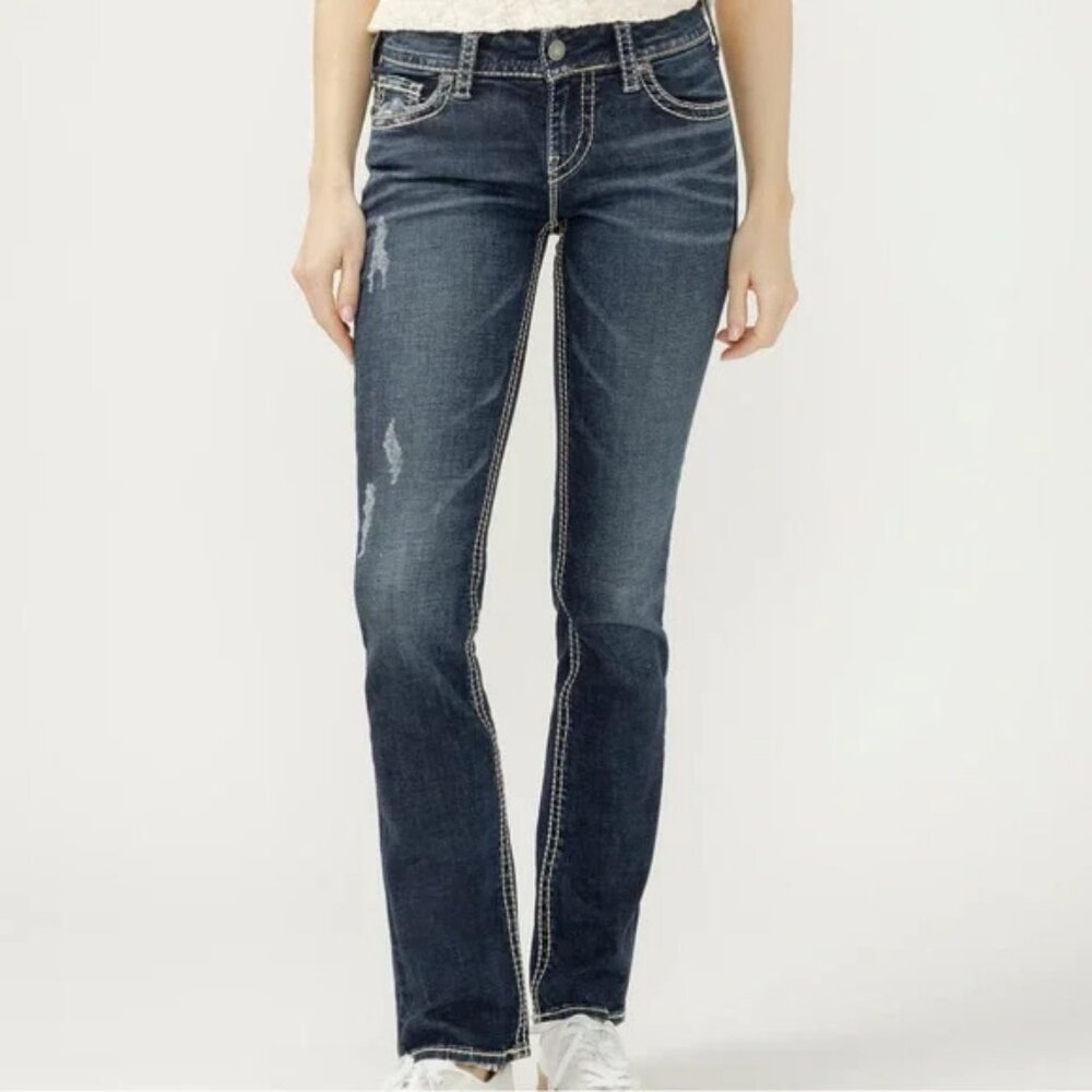 Silver Jeans Sukie Straight Size 27